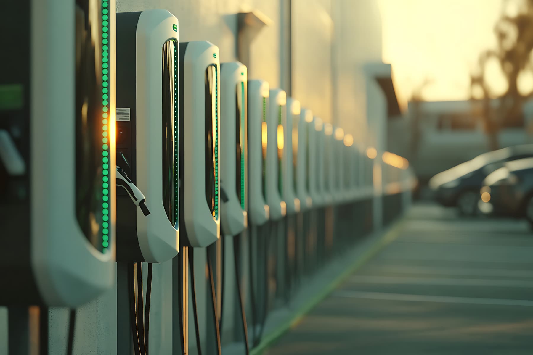 Vieša elektromobilių įkrovimo stotelė